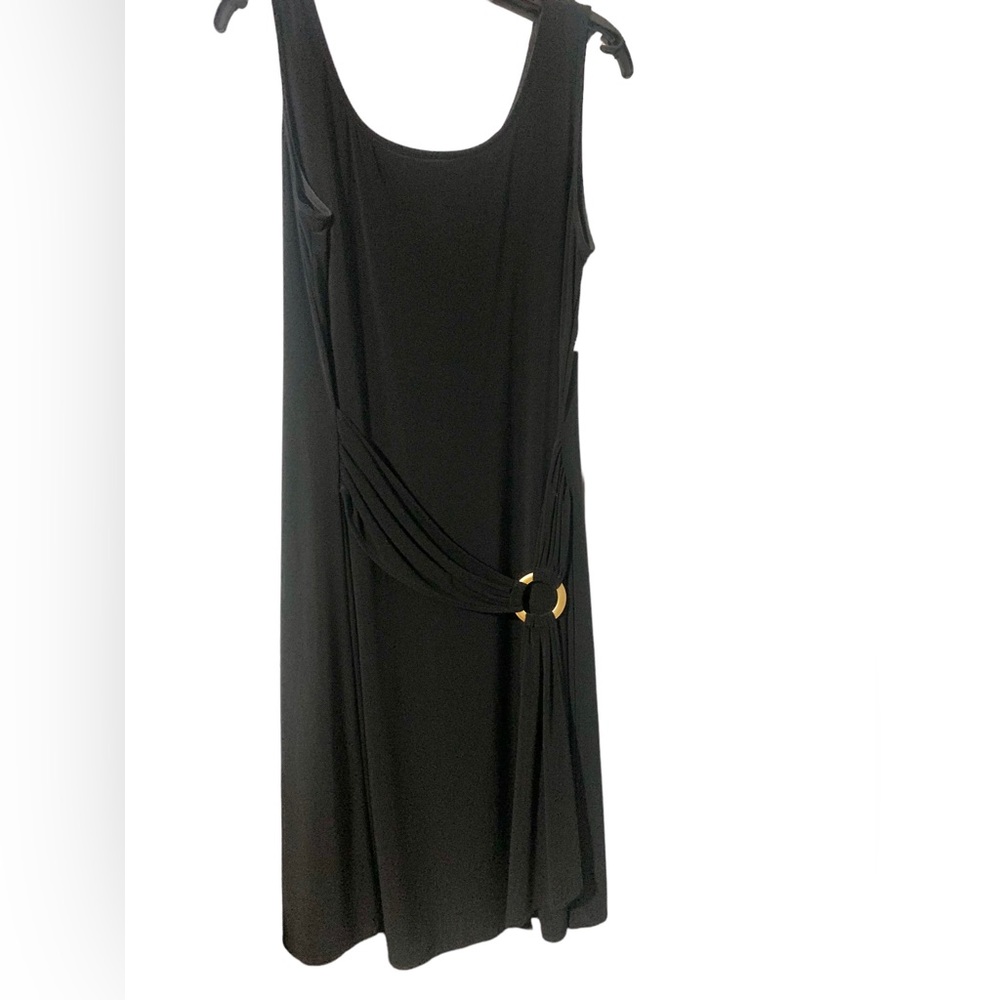 Black w/Gold Circle Dress